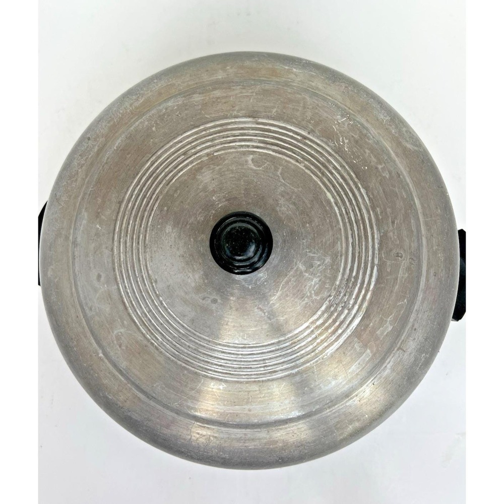 Dutch Oven Stock Pot Aluminum Lid Rack Steamer Insert Large Vintage Kitchen Cook - Picture 5 of 9